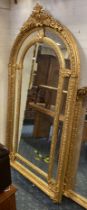 LARGE GILTWOOD MIRROR