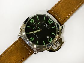 GENTS ''LUMINOUS MILITARY'' WATCH