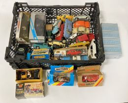 34 MATCHBOX & DINKY CARS - SOME BOXED