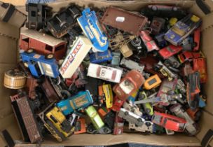 TRAY OF DINKY & OTHER TOYS