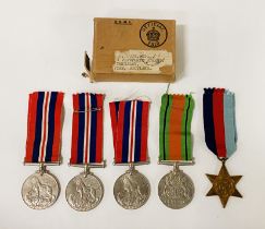 FIVE MEDALS