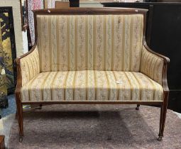 EDWARDIAN INLAID SOFA