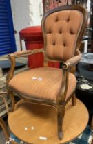 QUEEN ANNE STYLE CHAIR