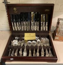 ARTHUR PRICE SILVER PLATE CANTEEN OF CUTLERY