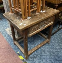 17THC MERCHANT TABLE - WITH COIN SLOT