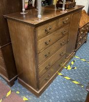 MAHOGANY CABINET CHEST