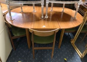 G PLAN TABLE & 4 CHAIRS