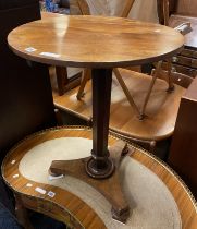 PEDESTAL TILT TOP TABLE