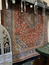 FINE CENTRAL PERSIAN KASHAN CARPET 340CMS X 250CMS