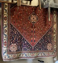 FINE SOUTH WEST PERSIAN ABADEH RUG 200CMS X 155CMS