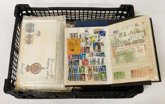 QTY OF WORLD STAMPS & 1ST DAY COVERS