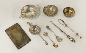QTY OF HM SILVER ITEMS & OTHER