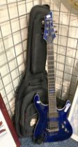 SCHECTER ELECTRIC GUITAR & EMG PICK UP