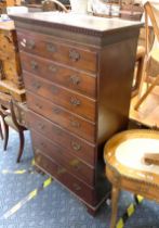 7 DRAWER MAHOGANY CHEST