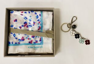 CACHAREL NEW/USED LADIES SCARF & KEYRING