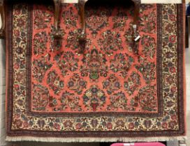 FINE CENTRAL PERSIAN SAROUK RUG 250CMS X 165CMS