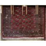RED GROUND RUG
