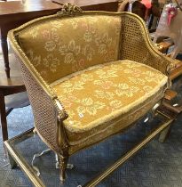 FRENCH BERGERE SOFA