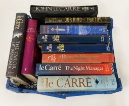 10 FIRST EDITIONS - LE CARRE- 1 SIGNED
