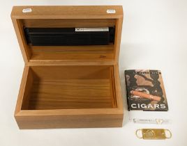 LINO HUMIDOR WITH CIGAR CUTTER