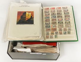 COLLECTION OF STAMPS, FIRST DAY COVERS & LOOSE STAMPS