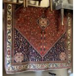 FINE SOUTH WEST PERSIAN ABADEH RUG 200CMS X 155CMS