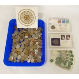 SELECTION OF VARIOUS COINS/ BANKNOTES