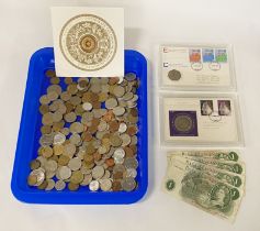 SELECTION OF VARIOUS COINS/ BANKNOTES