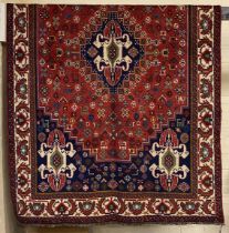 FINE CENTRAL PERSIAN QASHQAI RUG 270CMS X 172CMS