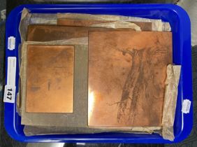 VARIOUS SCENES / COPPER PRINT BOOK PLATES