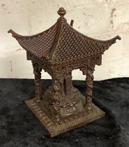 CHINESE BRONZE TEMPLE