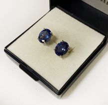 TANZANITE STUDS