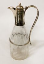 HM SILVER CLARET JUG