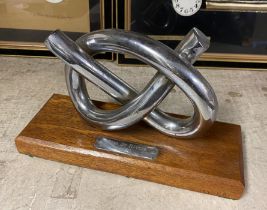 JOSE DE RIVERA 1950 METAL SCULPTURE