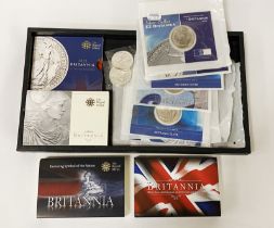 15 BULLION BRITTANIA COINS (1998-2012)