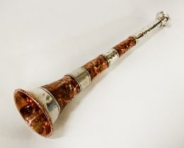 HM SILVER HUNTING HORN BY SWAINE & ADENEY PICCADILLY