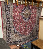 FINE NORTH EAST PERSIAN MESHED CARPET - 395 X 305 CMS