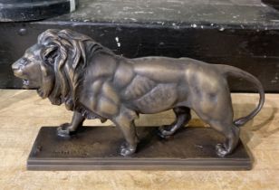 BRONZE LION - 14.5 CMS (H) APPROX