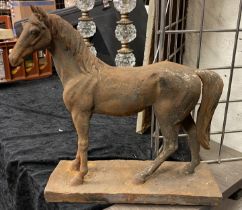 CAST IRON HORSE - 36.5 CMS (H) APPROX