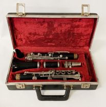 CASED CLARINET BY BOOSEY AND HAWKES