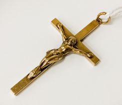 9CT GOLD CRUCIFIX 5.5 GRAMS APPROX