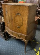 WALNUT COCKTAIL CABINET