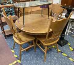 ROUND TABLE & 4 CHAIRS