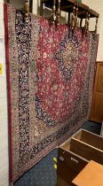 FINE NORTH EAST PERSIAN MESHED CARPET - 395 X 305 CMS