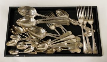 COLLECTION OF HM SILVER CUTLERY - APPROX 59 IMP OZ