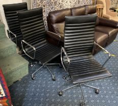 3 HERMAN MILLAR STYLE CHAIRS