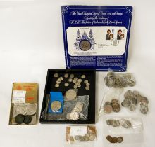 QTY OF COINS SOME SILVER