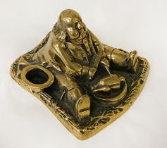 BRASS INKWELL - 10 CMS (H) APPROX