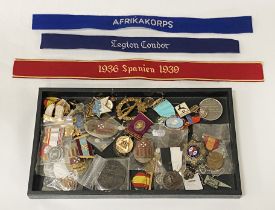 COLLECTION OF MEDALS & BADGES