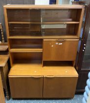 MCINTOSH TEAK DISPLAY CABINET